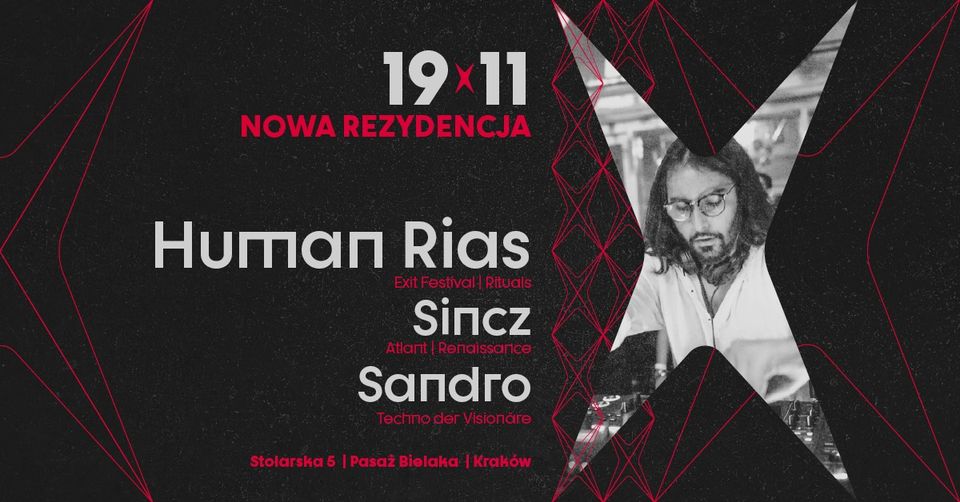 Nowa Rezydencja w. Human Rias x Pasaż | 19.11 (SAT)