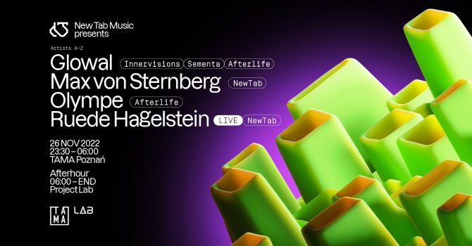 New Tab Music pres. Glowal, Olympe & Ruede Hagelstein LIVE