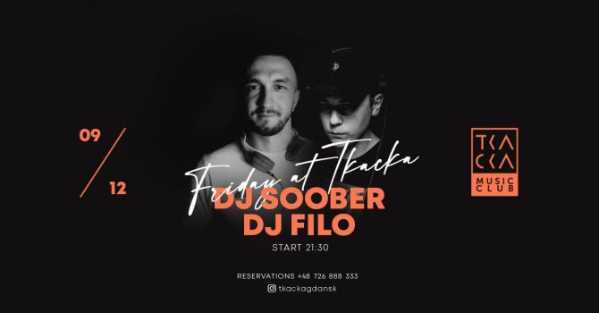 9/12 // Friday at Tkacka // Filo & Soober