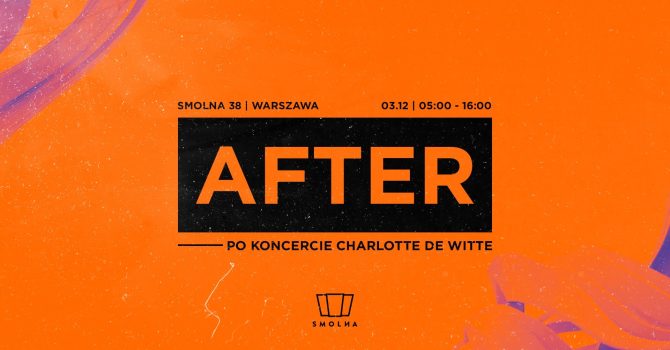AFTER po Charlotte De Witte