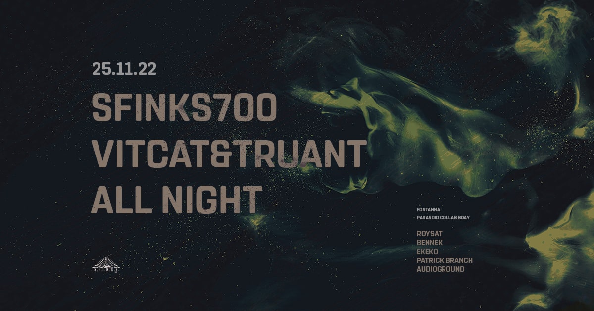 Sfinks700 | MAIN: vitcat & Truant / fountain: Paranoid Collab Bday