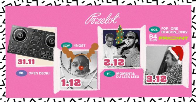 Przelotny weekend: Moment & Dj Leex / for_one_reason_only