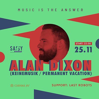 Music is the answer: ALAN DIXON