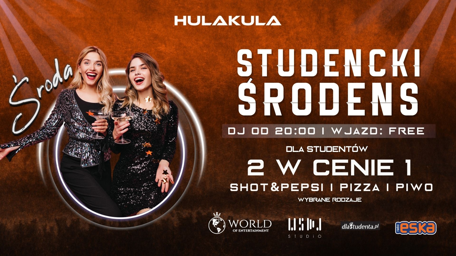 STUDENCKI ŚRODENS | Hulakula