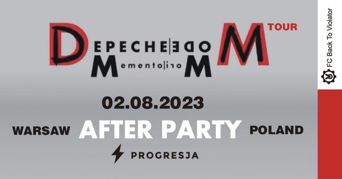 Depeche Mode afterparty