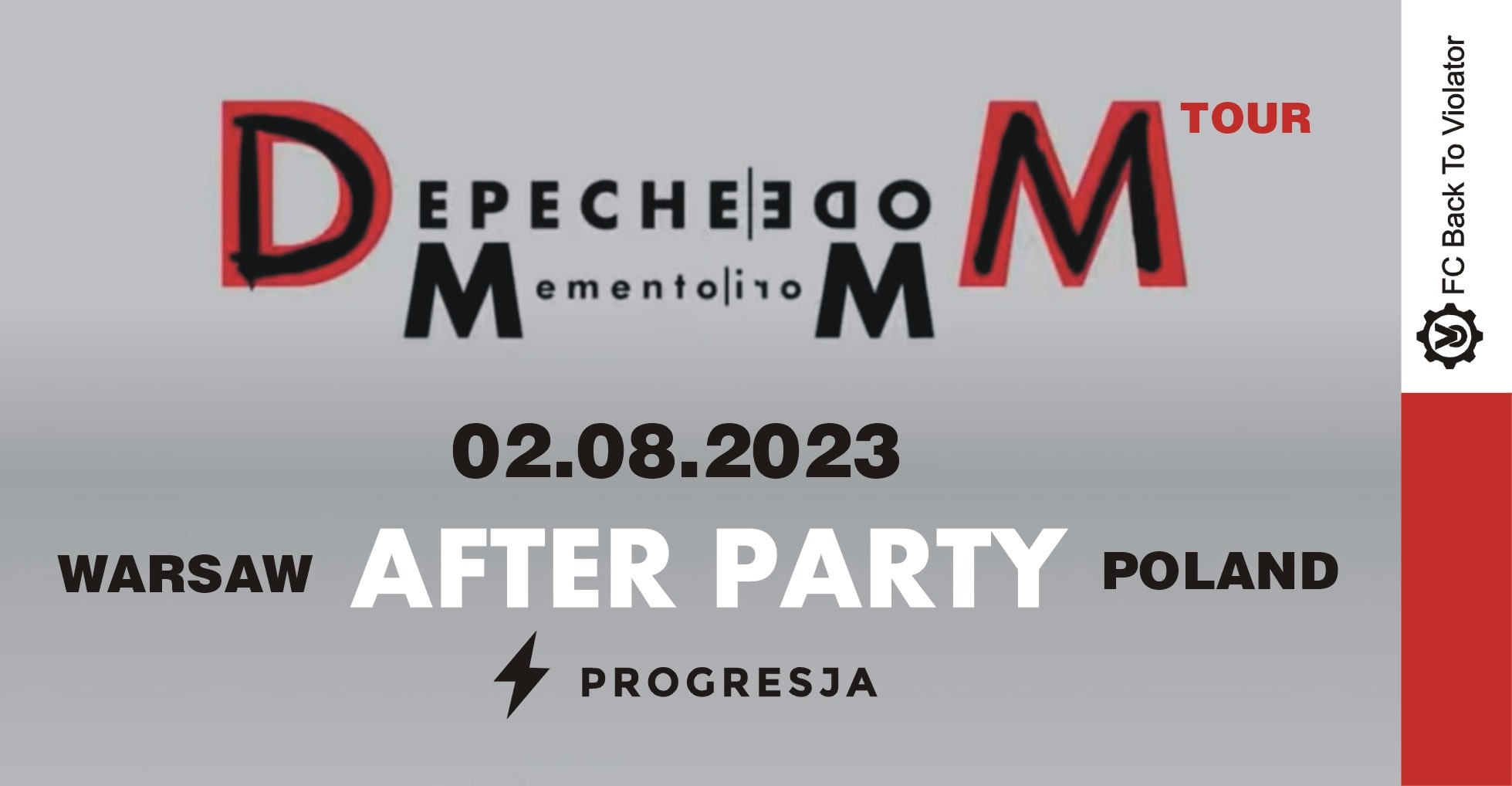 Depeche Mode afterparty