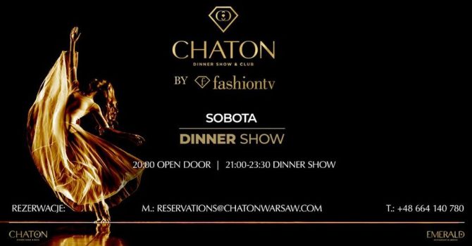 DINNER SHOW | SOBOTA