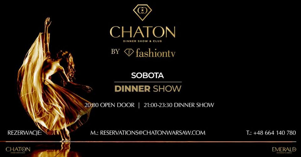 DINNER SHOW | SOBOTA