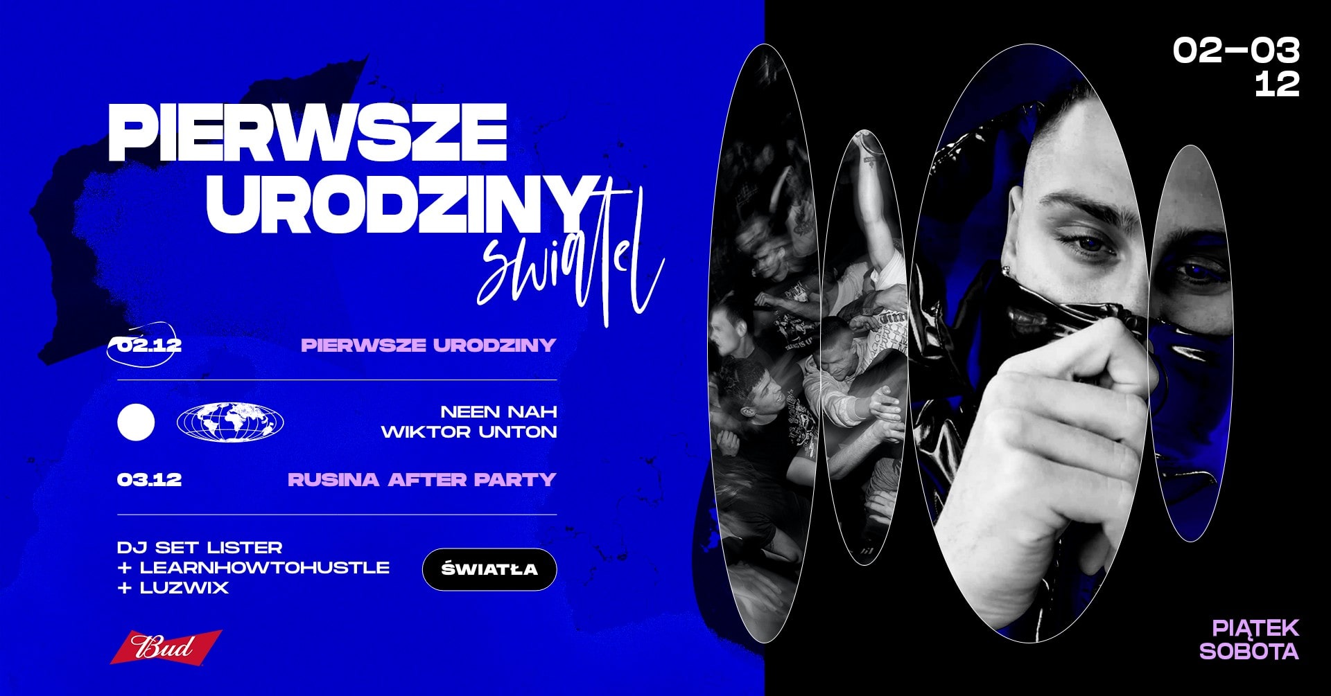 Pierwsze Urodziny Świateł | afterparty Rusina