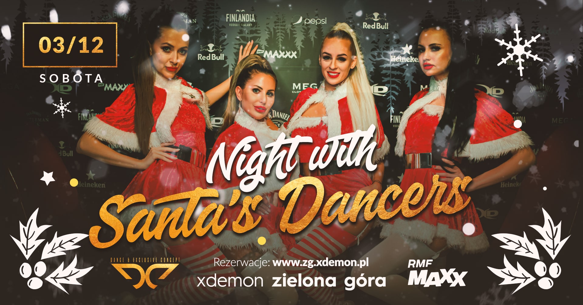 Night with Santa’s Dancers // Mikołajkowy Weekend w X-Demon Zielona Góra