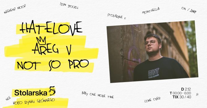 Stolarska 5 w. Hatelove | 2.12 (FRI)
