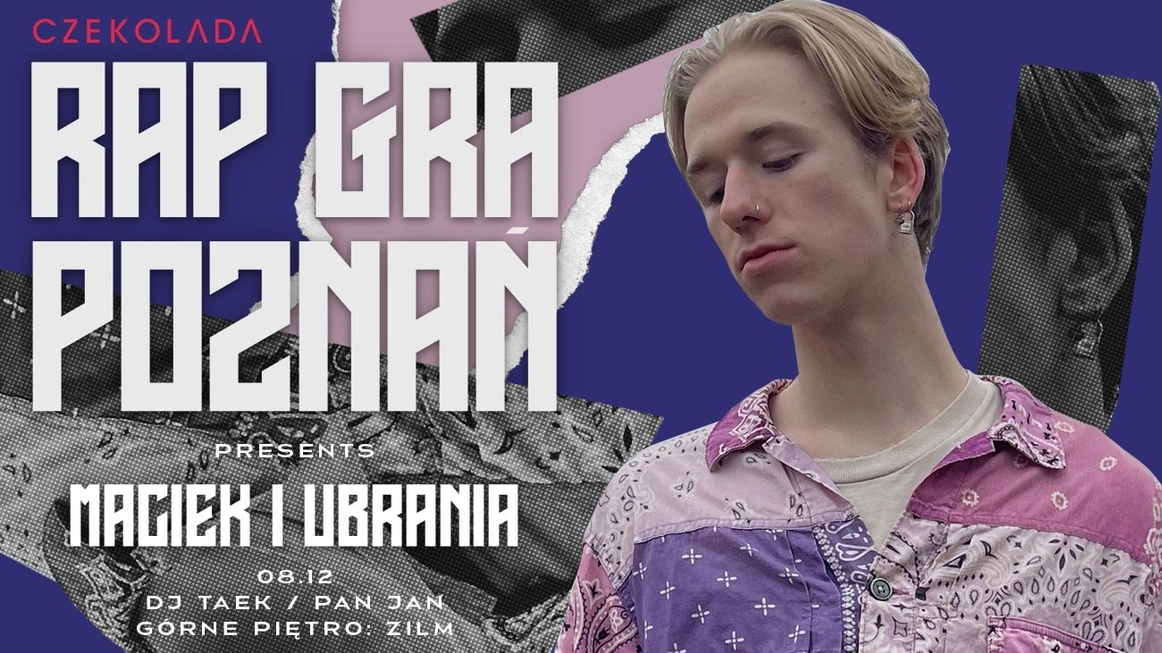 Rap gra Poznań x Maciek i ubrania