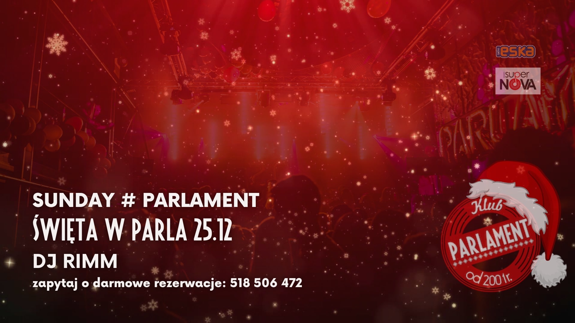 ŚWIĘTA W PARLA! | 25.12 | Dj Rimm