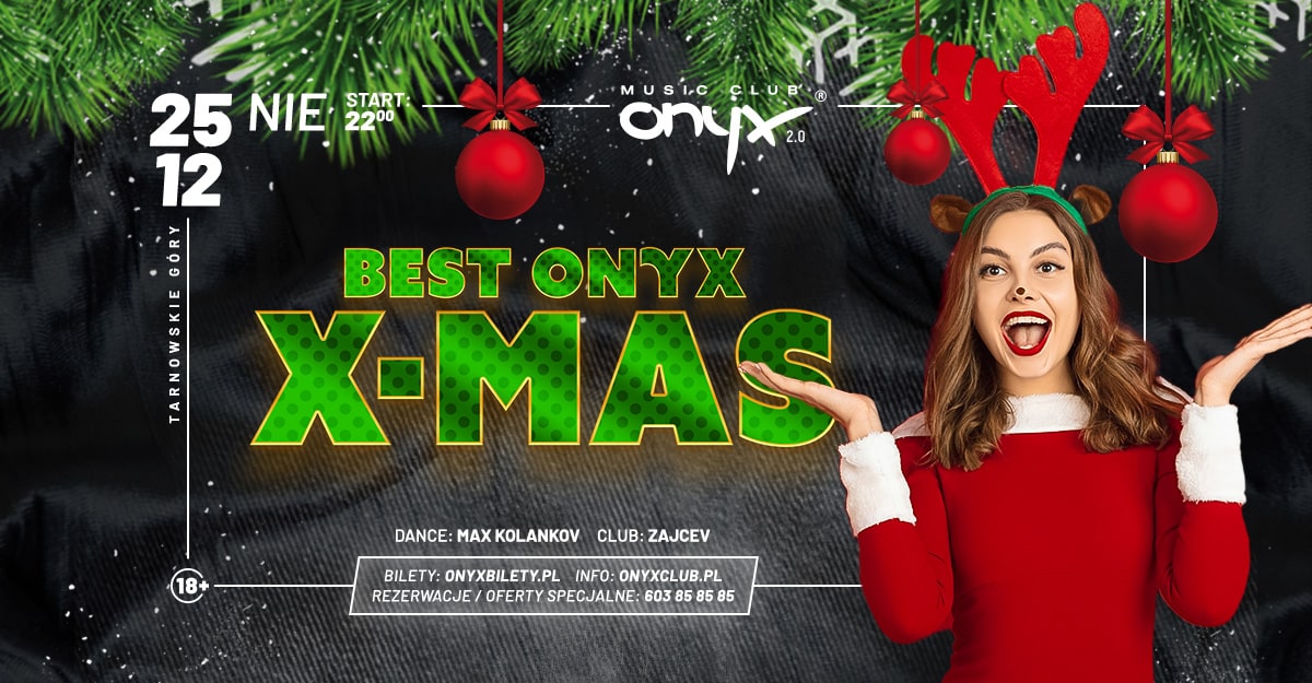 I DZIEŃ ŚWIĄT! BEST ONYX X-MAS! 25.12