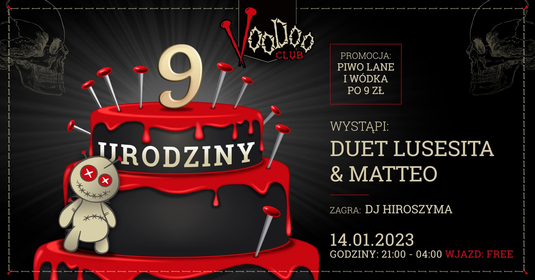 #9 urodziny VooDoo Club / Lusesita & Matteo