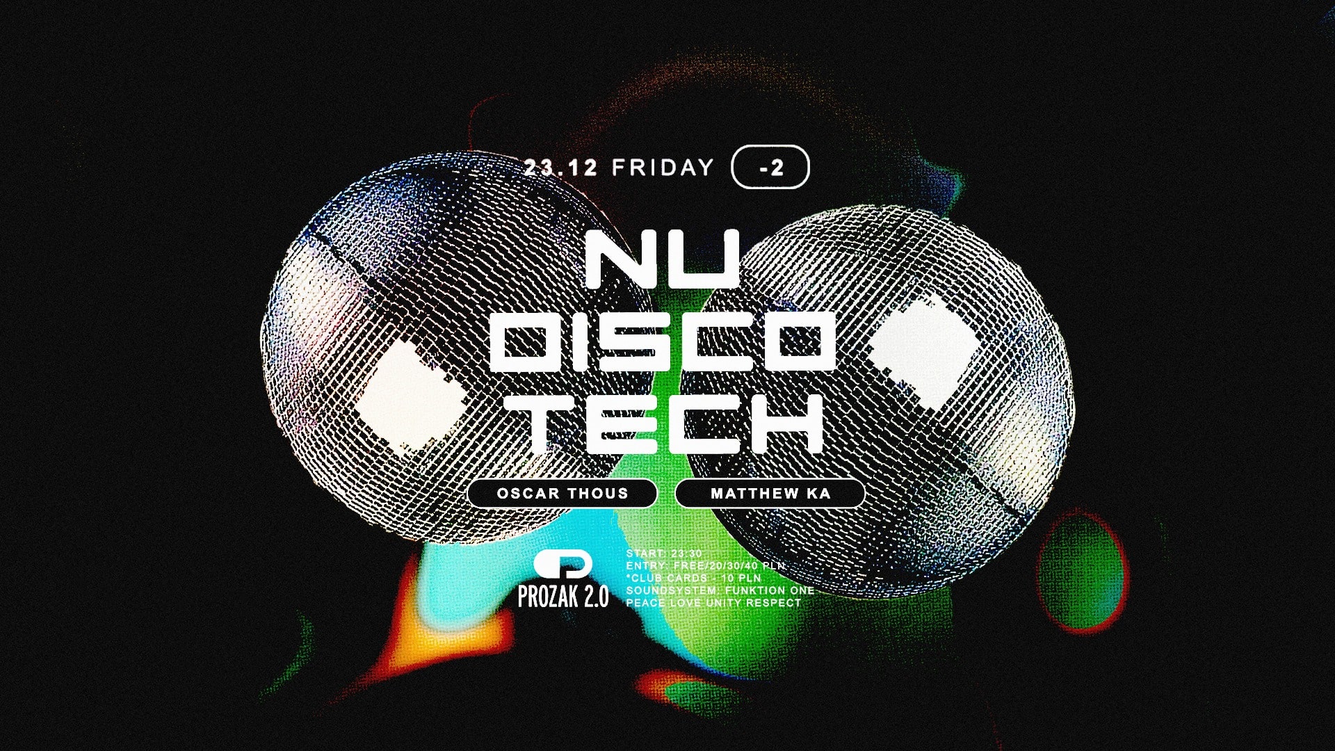 NU DISCOTECH x Prozak 2.0