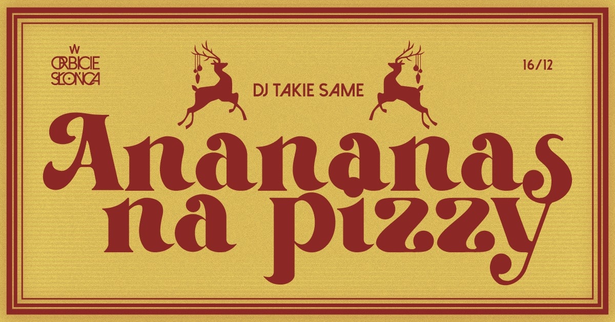 ANANANAS NA PIZZY | DJ Takie Same