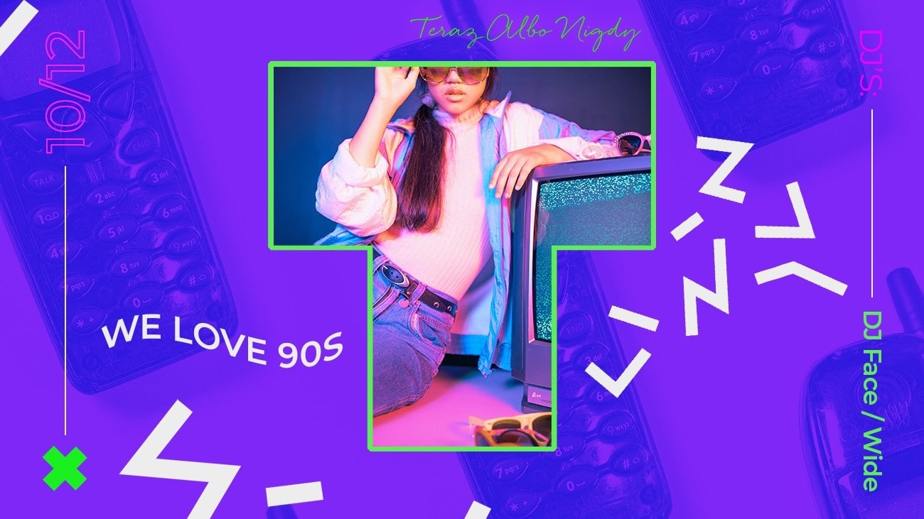 WE LOVE 90’S / DJ’S: Face & Wide
