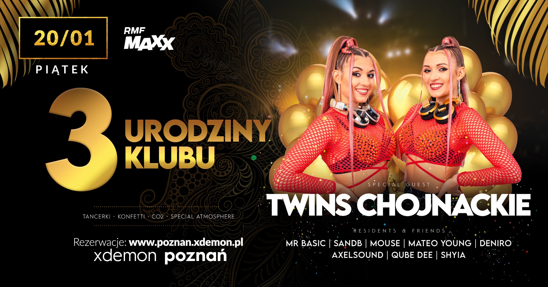 3 URODZINY KLUBU ! / TWINS CHOJNACKIE / X-DEMON POZNAŃ