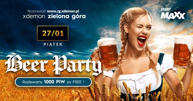 Beer Party // Rozlewamy 1000 PIW za FREE !!!