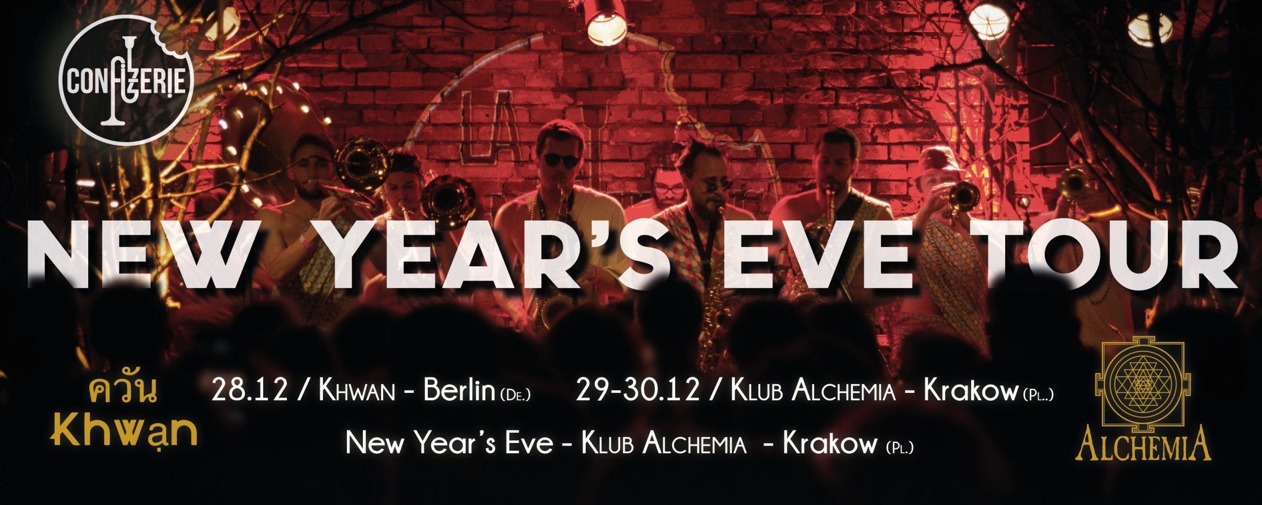La Confizerie – Brass Band From Paris (29-30.12.2022) / Alchemia / Krakow