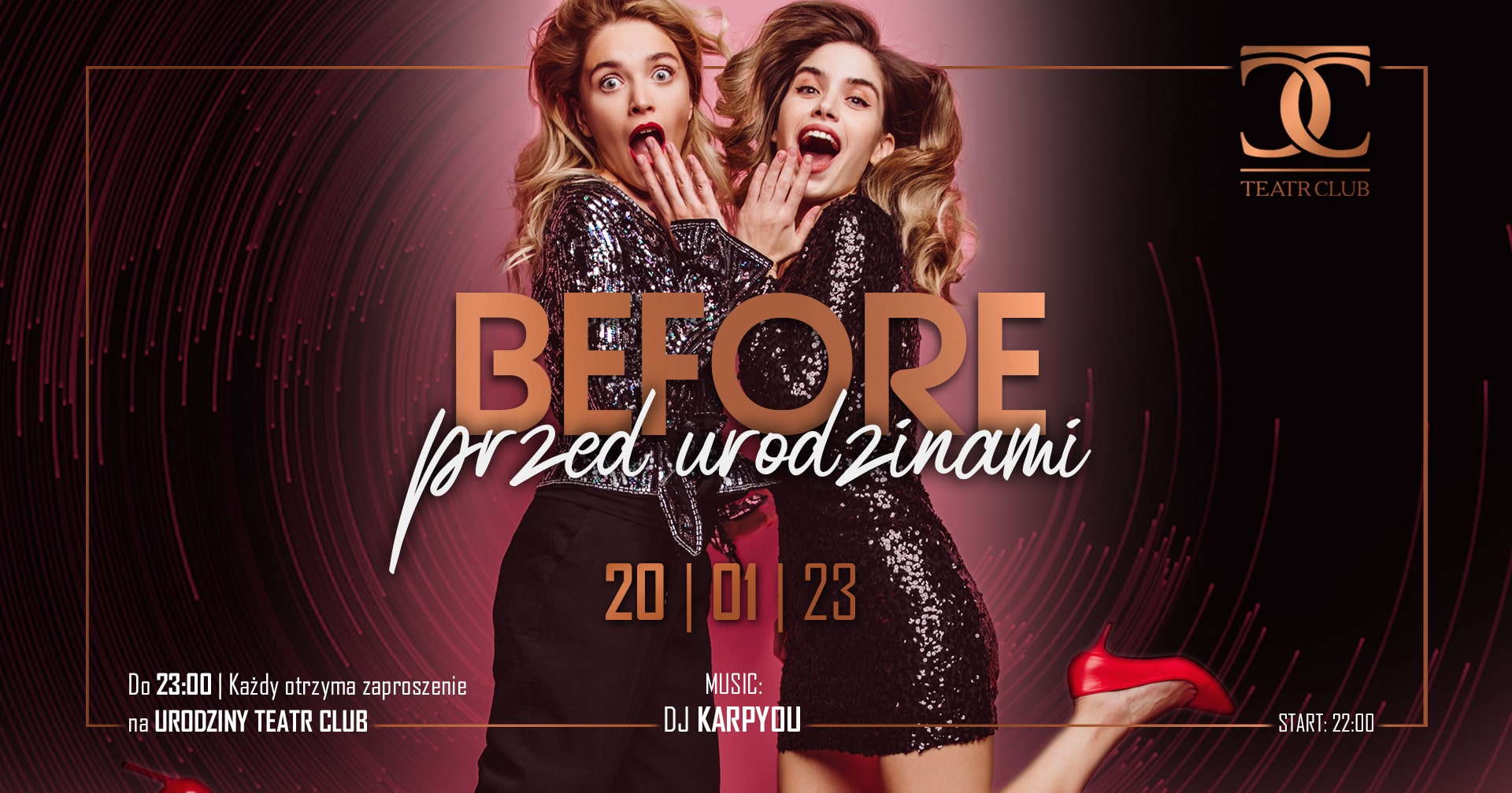 BEFORE przed urodzinami | dj KARPYOU | Friday 20.01