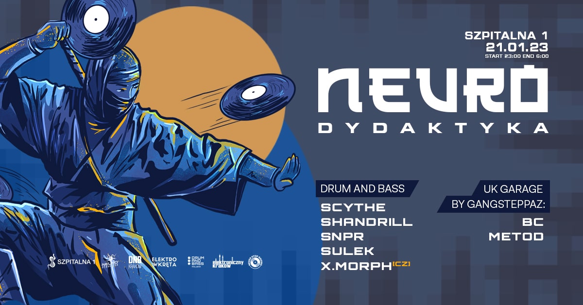 Neurodydaktyka w/ X.Morph [CZ] + Gangsteppaz | Szpitalna 1