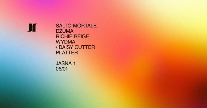 J1 | salto mortale: dzuma, Richie Beige, Wydma / daisy cutter, PLATTER