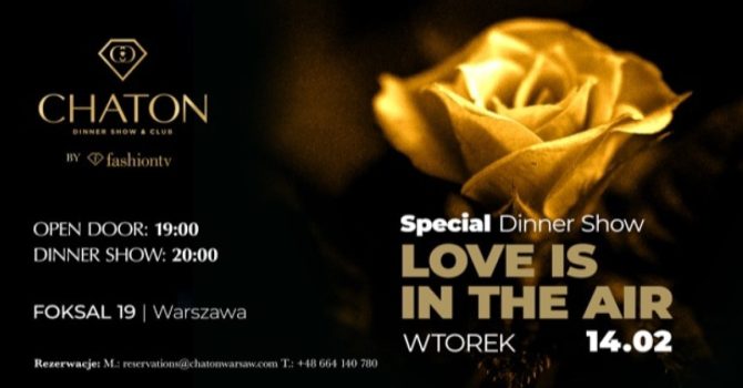 LOVE is in the Air / Special Dinner Show