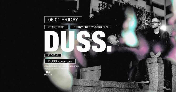 Resident’s Night: DUSS (all night long) | Prozak 2.0