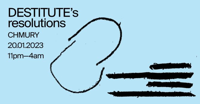 new year’s resolutions w/ DESTITUTE