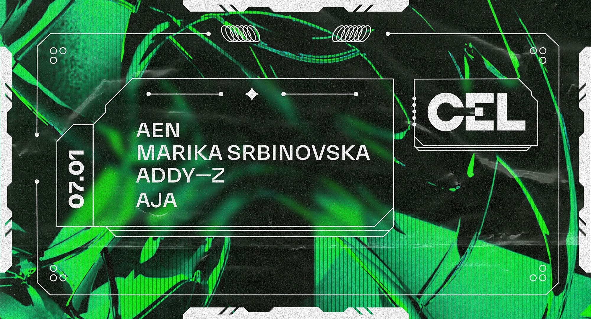 CEL: AEN, Marika Srbinovska, Addy-Z, AJA