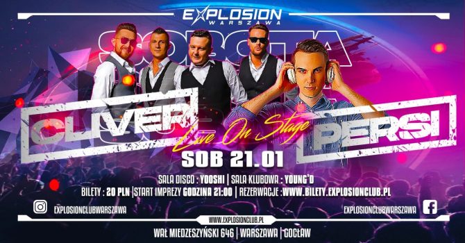 Koncert CLIVER, sala klubowa DJ PERSI