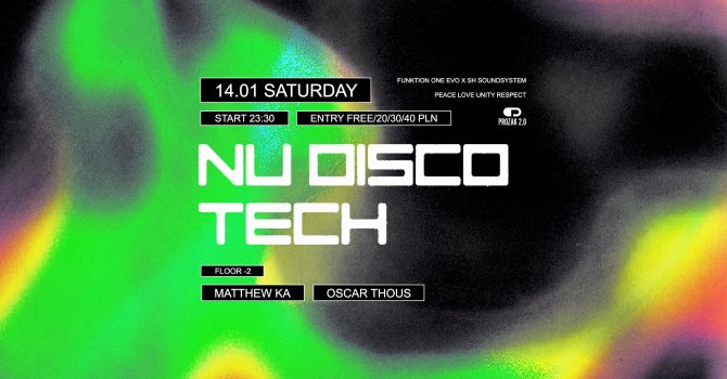 NU DISCOTECH | Prozak 2.0