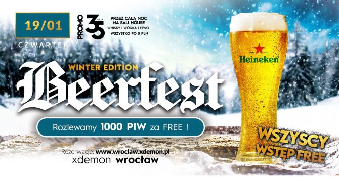 Beerfest – Rozlewamy 1000 PIW za FREE!