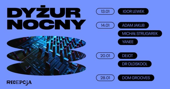 Dyżur Nocny w Recepcji