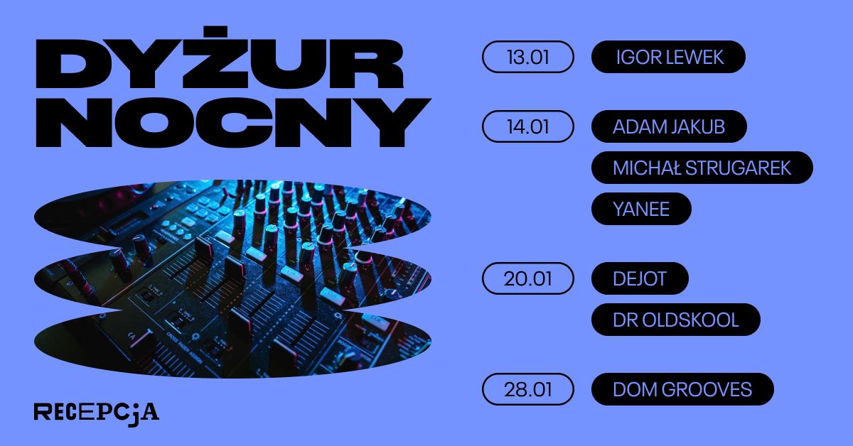 Dyżur Nocny w Recepcji