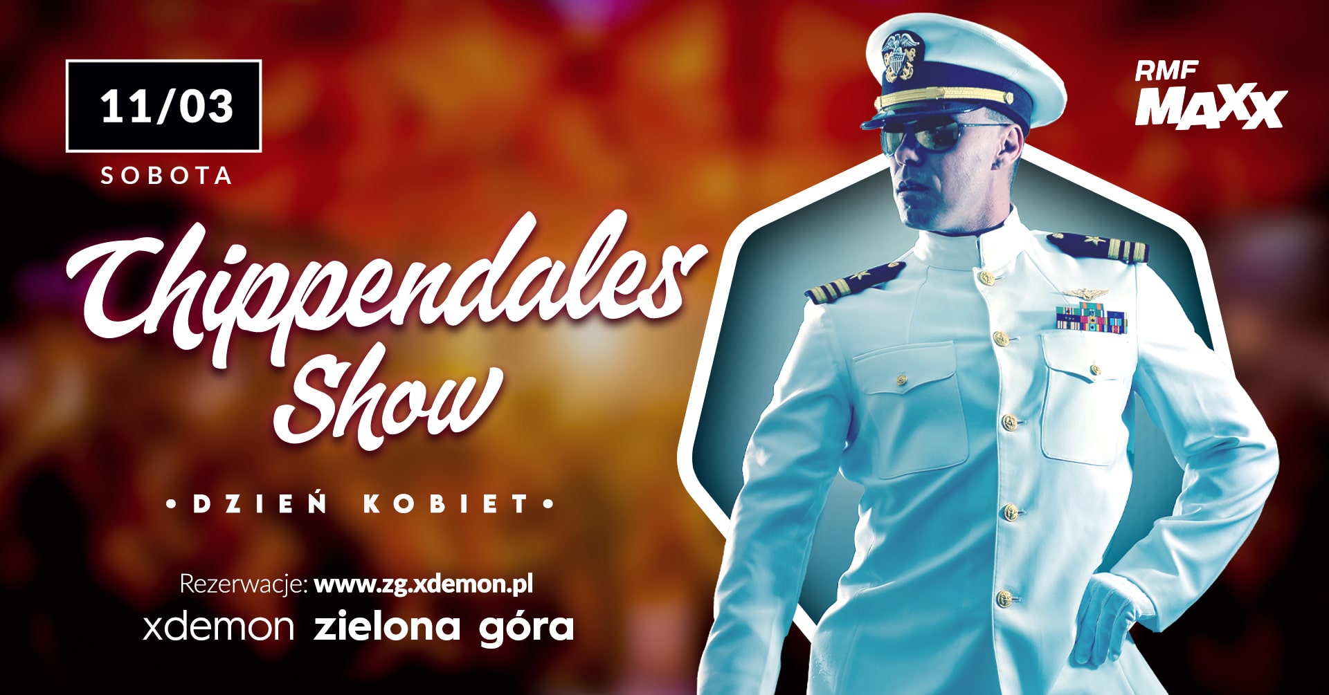 Chippendales Show | Dzień Kobiet // X-Demon Zielona Góra