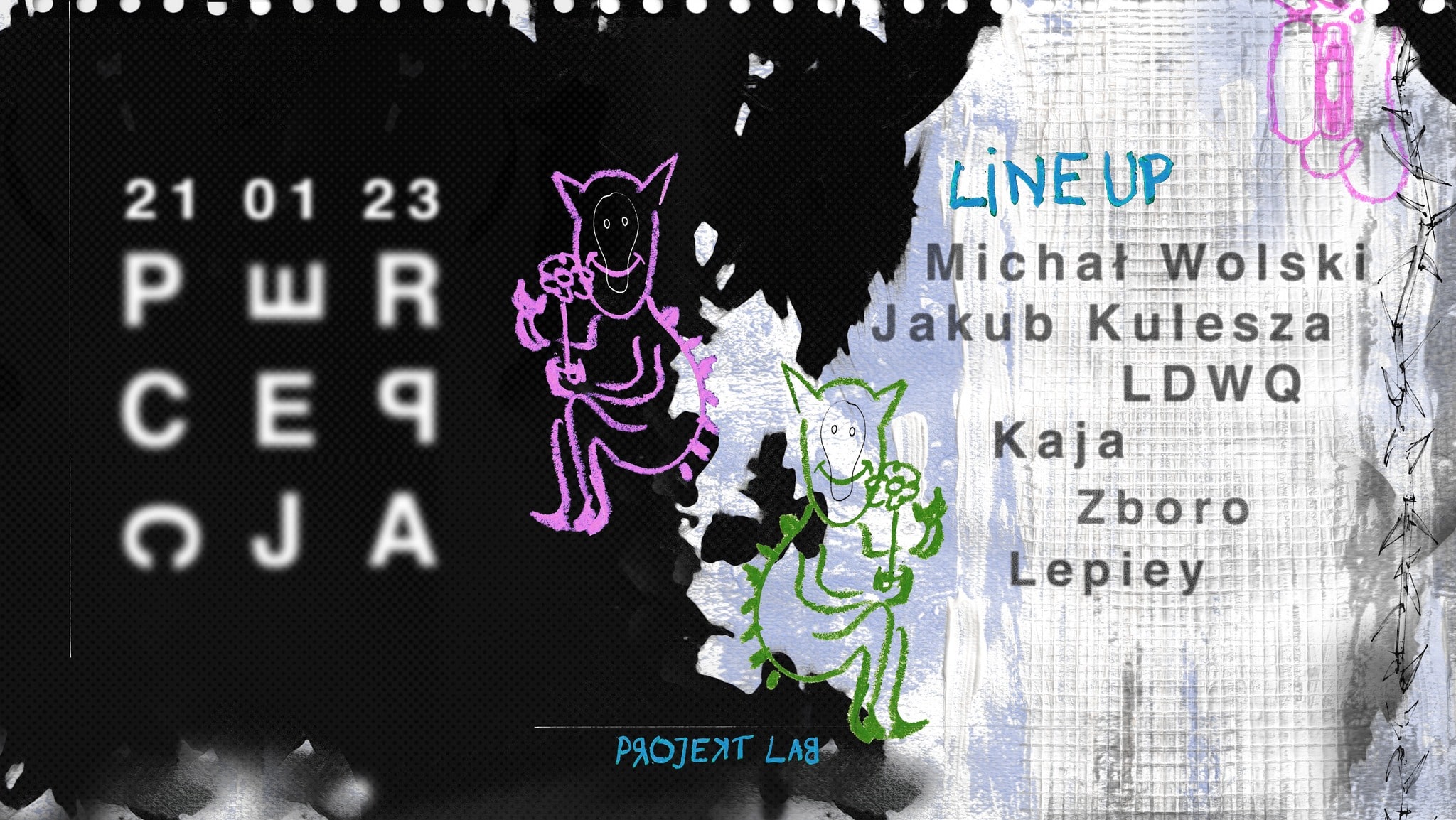 PERCEPCJA 001: Michał Wolski, Jakub Kulesza, LDWQ
