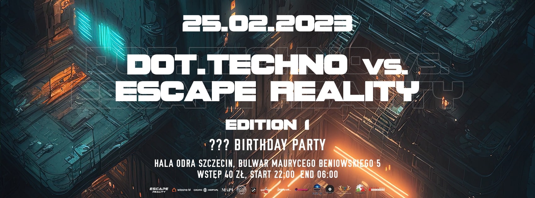 DOT. TECHNO vs. ESCAPE REALITY Edition 1