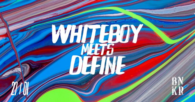 whiteboy meets define :Bunkier