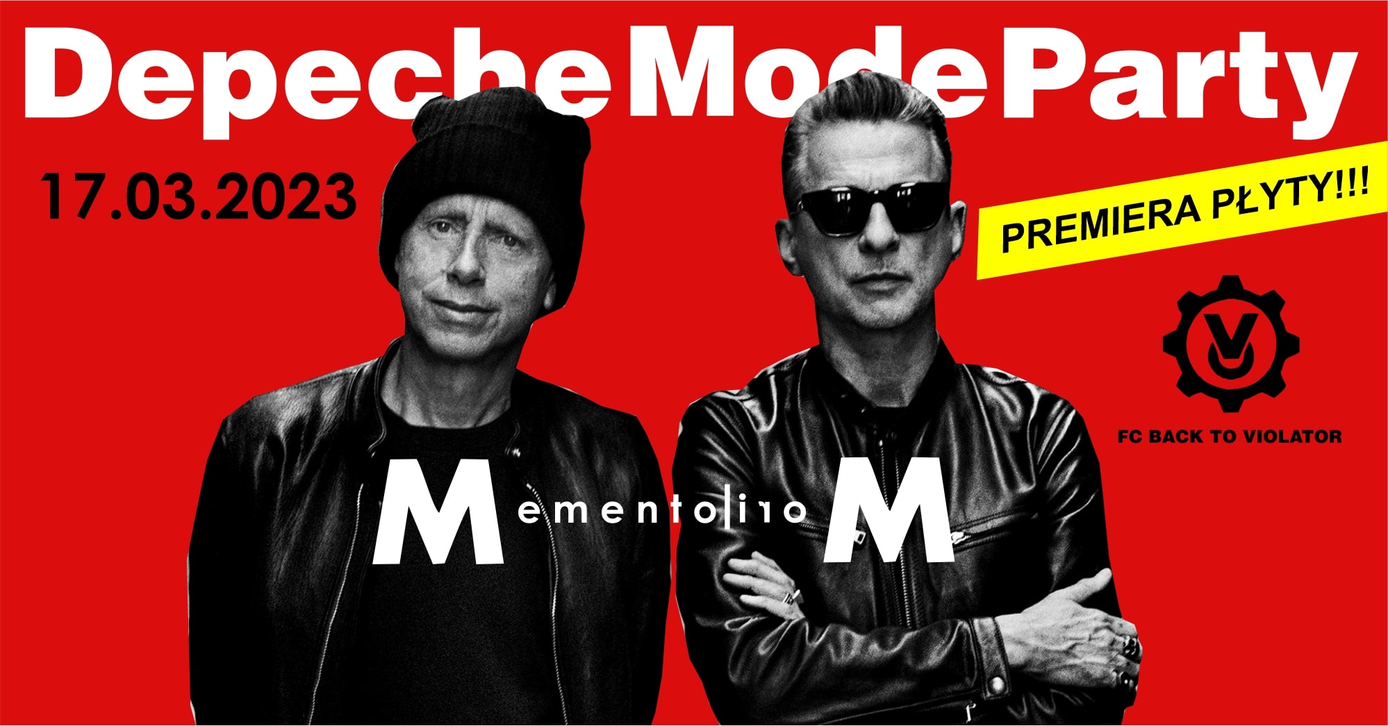 Depeche Mode Party – Back To Violator / 17.03 / DEPECHE MODE – PREMIERA PŁYTY !!!
