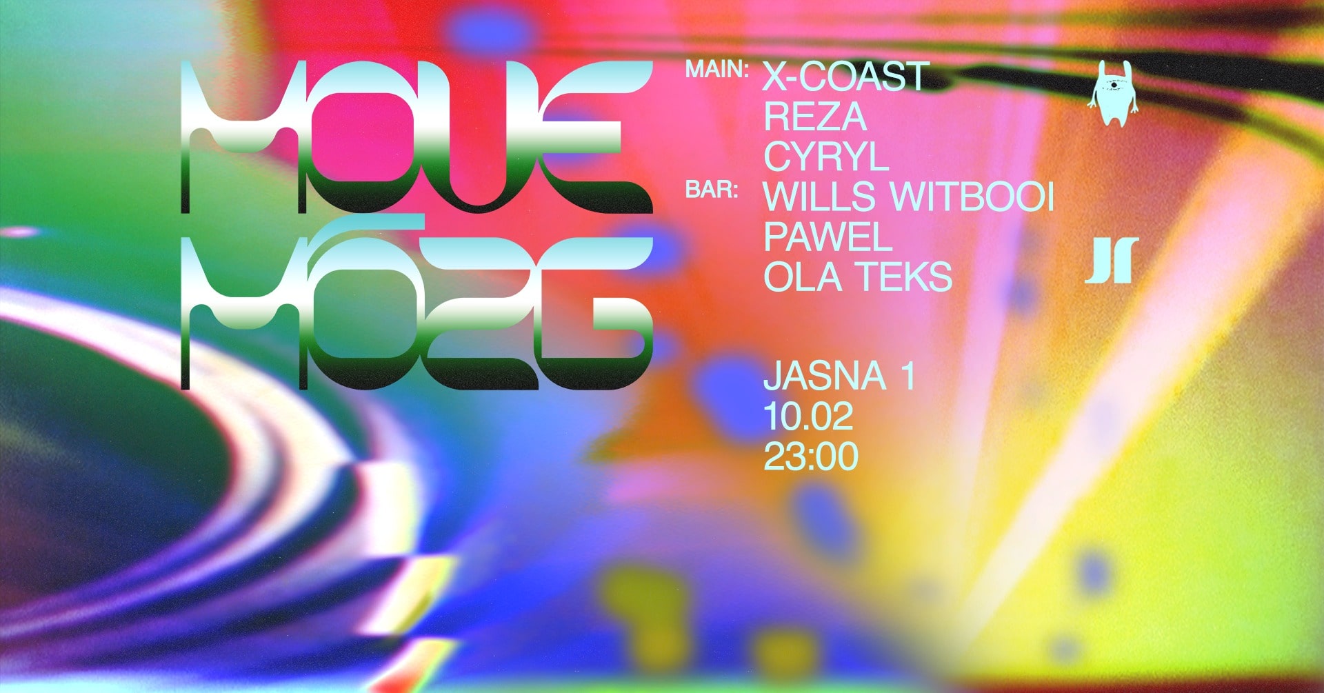 J1 | Move Mózg: X-Coast, Reza, Cyryl / Wills Witbooi, Pawel, Ola Teks