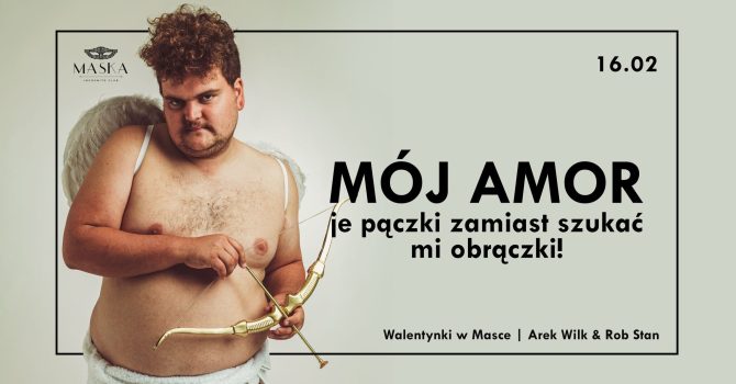 Mój Amor je pączki zamiast szukać mi obrączki!