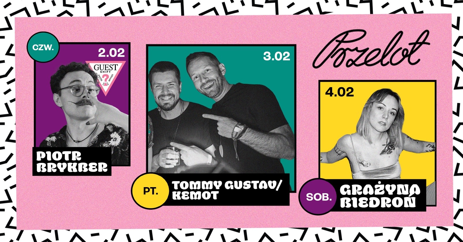 Przelotny Weekend: Tommy Gustav feat. Kemot / Grażyna Biedroń