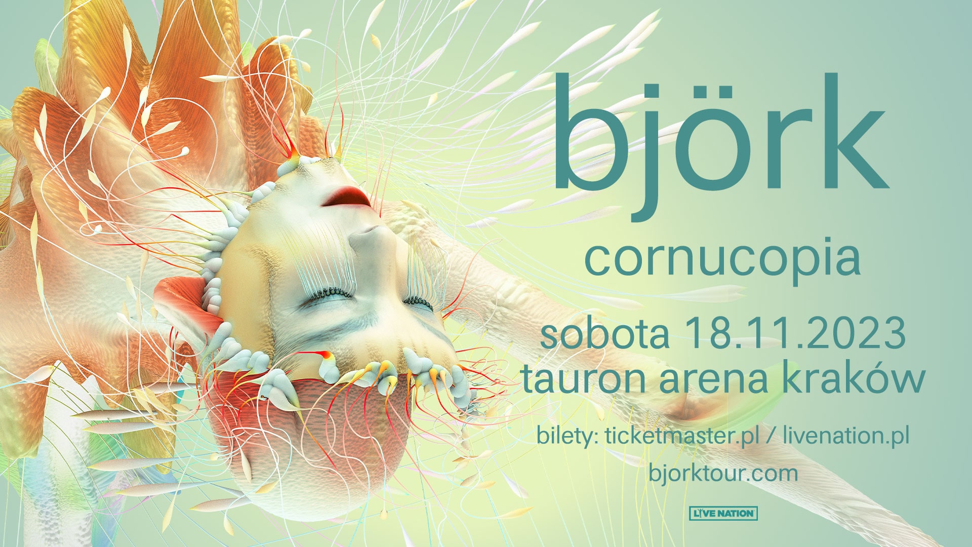 Björk – Cornucopia arena tour – TAURON Arena Kraków, 18.11.2023