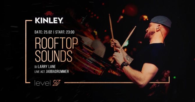 ROOFTOP SOUNDS | DJ LARRY LANE & JABBADRUMMER (live act)