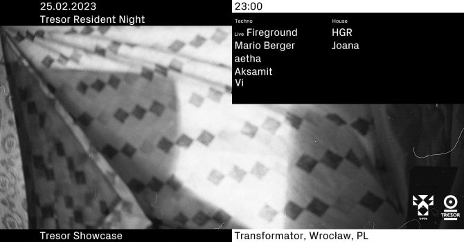 TRESOR Resident Night @ Transformator