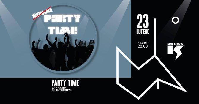 PARTY TIME – Dyskoteka Klubu Studio