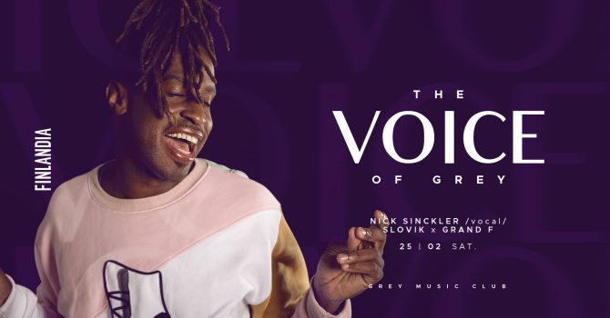 The Voice Of Grey – Nick Sinckler